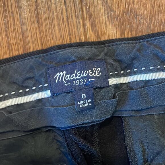 Madewell black low rise skinny pant size 0 - Picture 6 of 12
